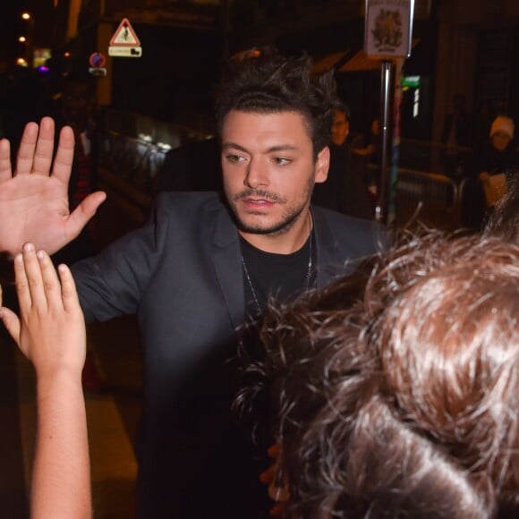 Kev Adams - Arrivée des people à l'avant-première du film "Les Nouvelles Aventures d'Aladin" au Grand Rex à Paris, le 6 octobre 2015.