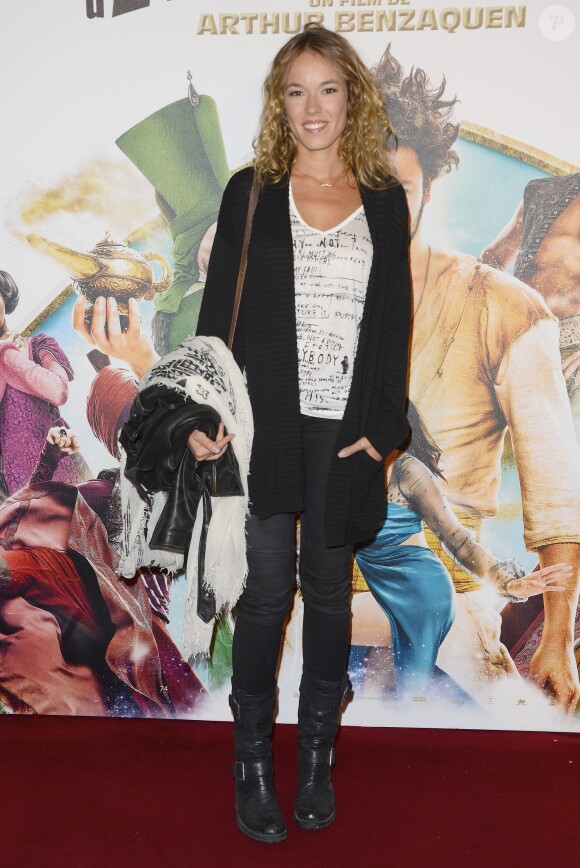 Elodie Fontan - Avant-première du film "Les Nouvelles Aventures d'Aladin" au Grand Rex à Paris, le 6 octobre 2015.