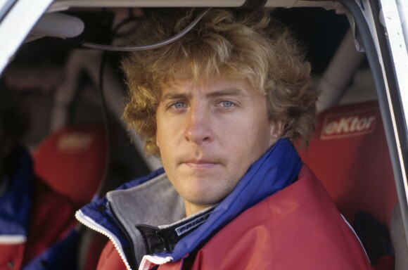 Laurent Bourgnon au 21e Paris - Dakar le 13 décembre 1998 à Nantes