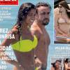 Fernando Alonso et Lara Alvarez, en vacances en Californie, font la couverture de Hola - août 2015