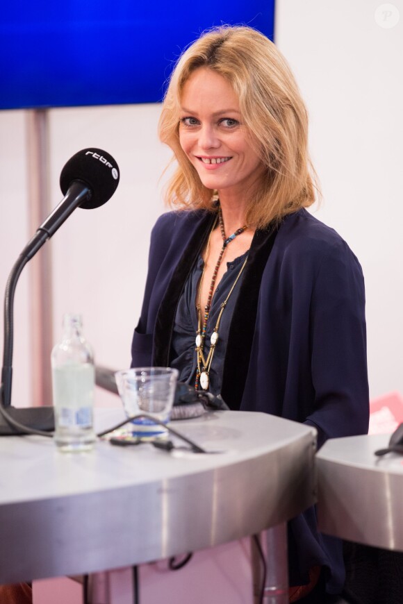 Vanessa Paradis lors du 30e Festival International du Film Francophone, à Namur en Belgique le 8 octobre 2015.