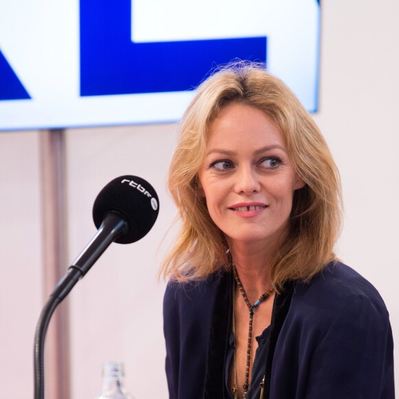 Vanessa Paradis lors du 30e Festival International du Film Francophone, à Namur en Belgique le 8 octobre 2015.