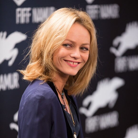 Vanessa Paradis lors du 30e Festival International du Film Francophone, à Namur en Belgique le 8 octobre 2015.