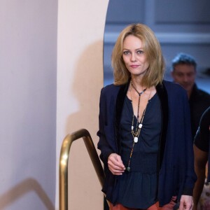 Vanessa Paradis lors du 30e Festival International du Film Francophone, à Namur en Belgique le 8 octobre 2015.