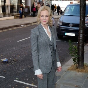 Nicole Kidman arrive au sommet Women in the World à Londres, le 9 octobre 2015