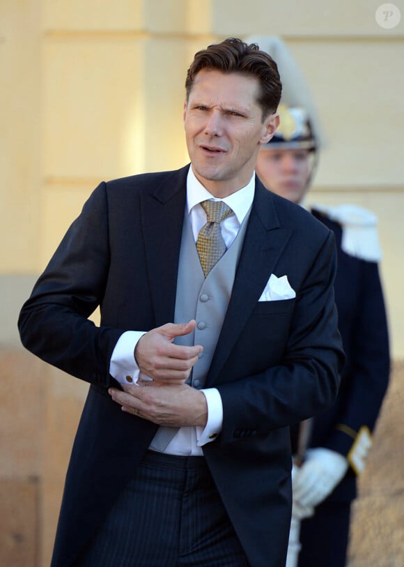 Patrick Sommerlath - Arrivées au baptême du prince Nicolas de Suède à la chapelle du palais Drottningholm à Stockholm, le 11 octobre 2015