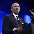Barack Obama lors d'un discours à Washington le 8 octobre 2015
