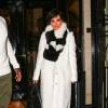 Exclusif - Kris Jenner arrive à une soirée privée à Paris, le 5 octobre 2015.