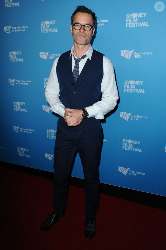 Guy Pearce assiste à la première de "The Rover" lors du Festival du film à Sydney, le 6 juin 2014