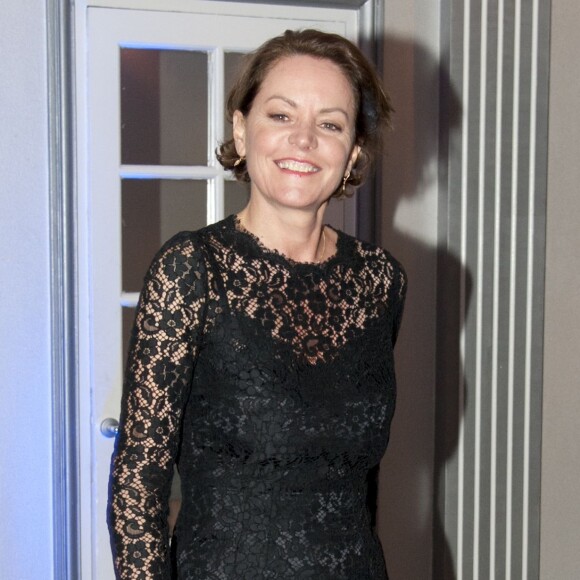 Cendrine Dominguez, "Autism Charity Gala - Sur les Bancs de l'Ecole" au pavillon Gabriel à Paris, le 12 octobre 2015.