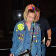 Miley Cyrus se rend au restaurant Lattanzi à New York, le 29 septembre 2015.