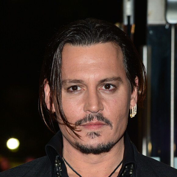 Johnny Depp - Avant-première du film "Black Mass" lors du Festival BFI à Londres, le 11 octobre 2015.