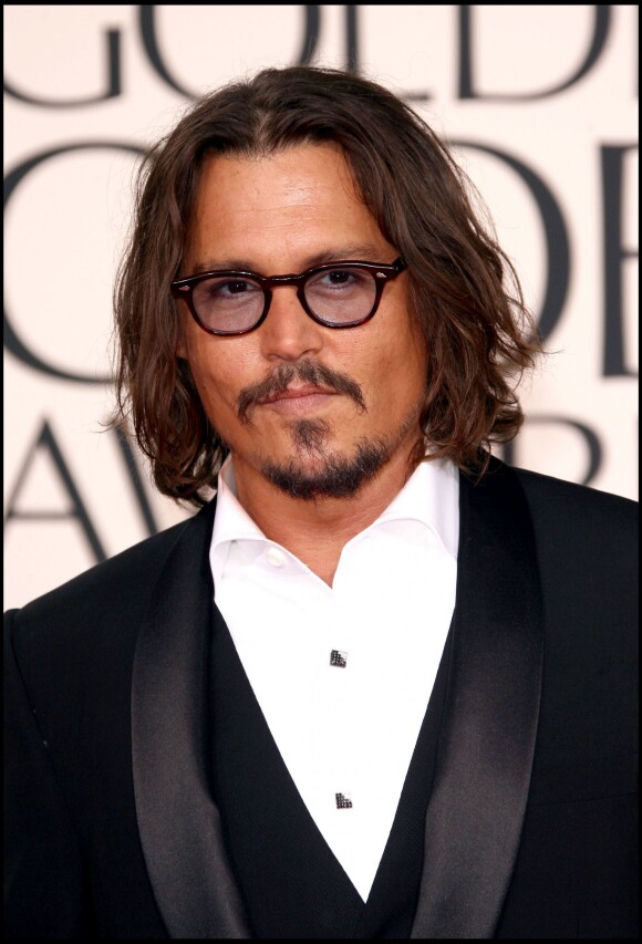 Johnny Depp aux Golden Globe Awards 2011.