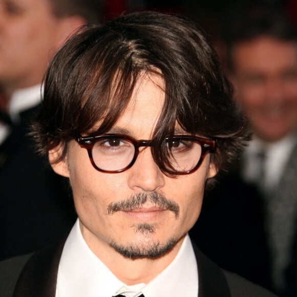 Johnny Depp aux Oscars 2008.