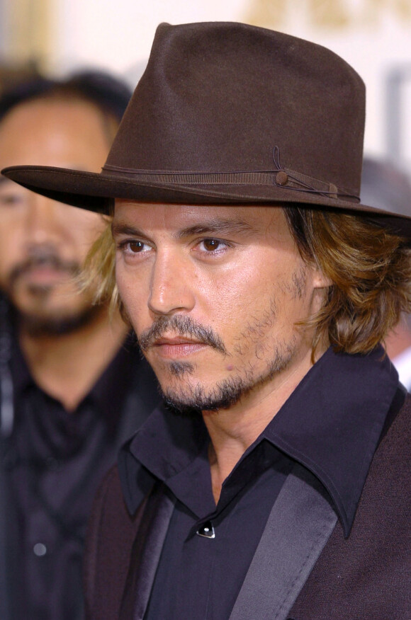 Johnny Depp aux Golden Globe Awards 2004.