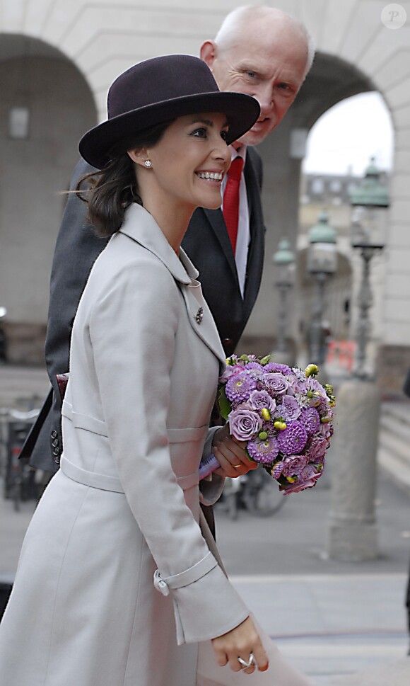 La princesse Marie de Danemark prenait part avec la famille royale à l'ouverture du Parlement à Copenhague le 6 octobre 2015