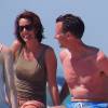 Semi-exclusif - La princesse Marie et le prince Joachim de Danemark en vacances à Ibiza le 8 juin 2015.