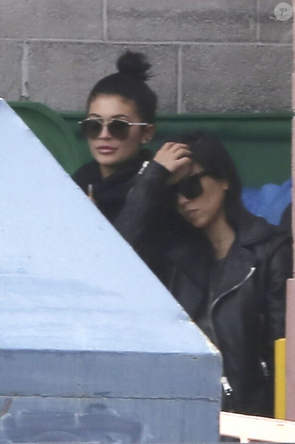 Kim Kardashian and sister Kourtney along with Kylie and Kris Jenner leave Sunrise Hospital after visiting Lamar Odom who is still in a coma after being found unconscious at Love Ranch brothel, Las Vegas, NV, USA on October 15, 2015. Photo by GSI/ABACAPRESS.COM16/10/2015 - Las Vegas