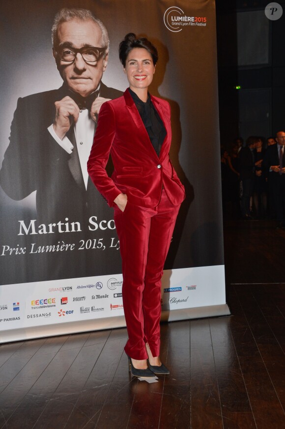 TV Host Alessandra Sublet at the Prix Lumiere Ceremony as part of the 7th Festival Lumiere in Lyon, France on October 16, 2015. Photo Julien Reynaud/APS-Medias/ABACAPRESS.COM17/10/2015 - Lyon