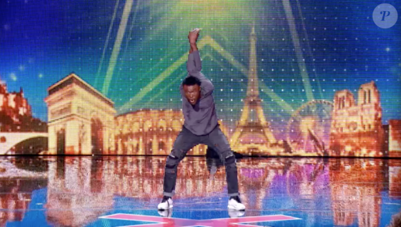 Babou Flex, dans La France a un incroyable talent (saison 10, épisode 1), le mardi 20 octobre 2015 sur M6.