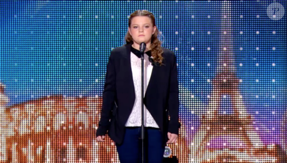 Océane, dans La France a un incroyable talent (saison 10, épisode 1), le mardi 20 octobre 2015 sur M6.