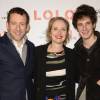 Dany Boon, Julie Delpy et Vincent Lacoste - Avant-première du film "Lolo" au cinéma Gaumont Opéra à Paris le 19 octobre 2015.
