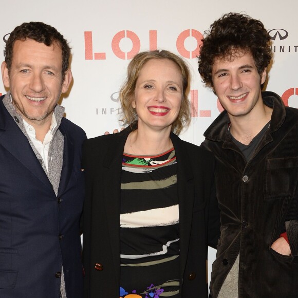 Dany Boon, Julie Delpy et Vincent Lacoste - Avant-première du film "Lolo" au cinéma Gaumont Opéra à Paris le 19 octobre 2015.