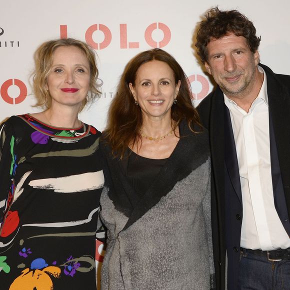 Julie Delpy et Michaël Gentile - Avant-première du film "Lolo" au cinéma Gaumont Opéra à Paris le 19 octobre 2015.