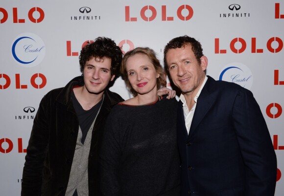 Exclusif - Vincent Lacoste, Julie Delpy, Dany Boon - Première du film "Lolo" chez Castel à Paris le 19 octobre 2015.