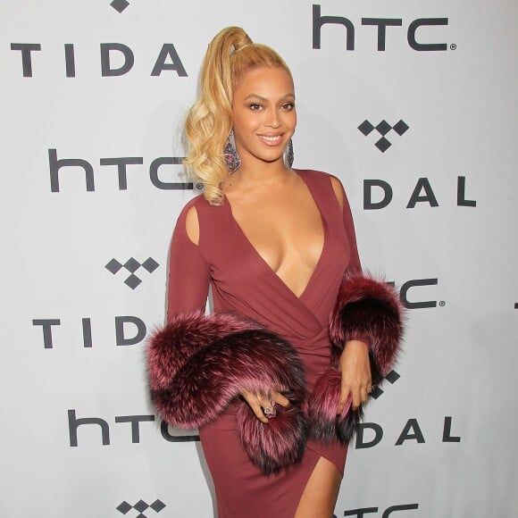 Beyonce lors de l'événement Tidal X le 20 octobre à Brooklyn