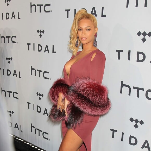 Beyonce lors de l'événement Tidal X le 20 octobre à Brooklyn