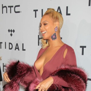 Beyonce lors de l'événement Tidal X le 20 octobre à Brooklyn