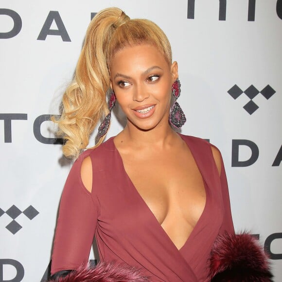 Beyonce lors de l'événement Tidal X le 20 octobre à Brooklyn