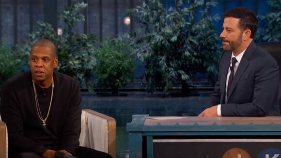 Jay-Z sur le plateau de Jimmy Kimmel a fait quelques confidences sur les goûts spéciaux de son épouse