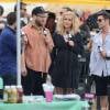 Exclusif - Seth Rogen, Rose Byrne, Zac Efron et Chloe Grace Moretz sur le tournage de 'Neighbors 2' à Atlanta, le 22 septembre 2015