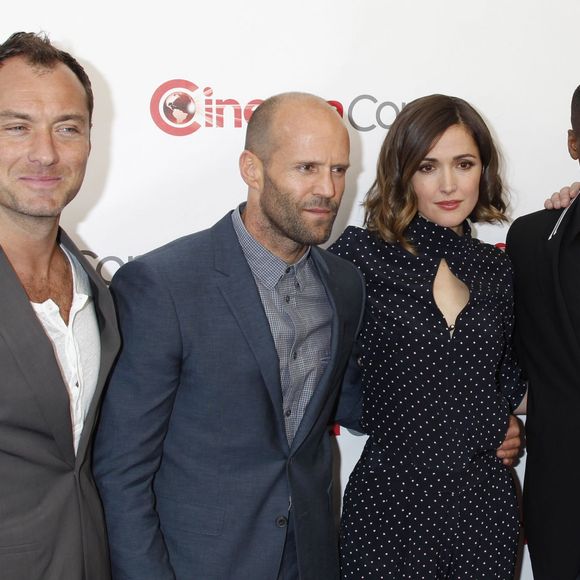 Jude Law, Jason Statham, Rose Byrne, Curtis Jackson à la soirée « 20th Century Fox Future Release Schedule » à Las Vegas, le 23 avril 2015