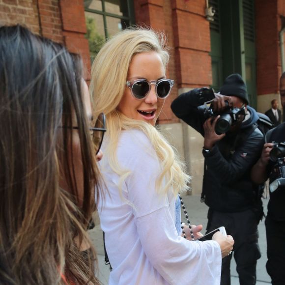 Kate Hudson - People dans la rue à New York le 21 octobre 2015.