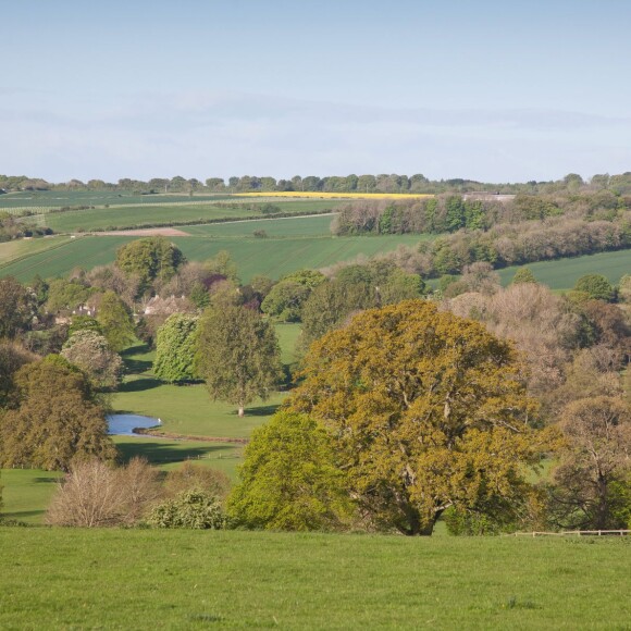 Images d'illustration de la nouvelle maison de campagne que le couple David et Victoria Beckham souhaiterait acquérir à Stow-on-the-Wold, dans le district de Cotswold, le 19 octobre 2015