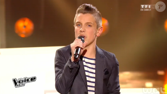 Equipe Louis Bertignac, Léo - The Voice Kids saison 2, la finale. Vendredi 23 octobre, sur TF1.