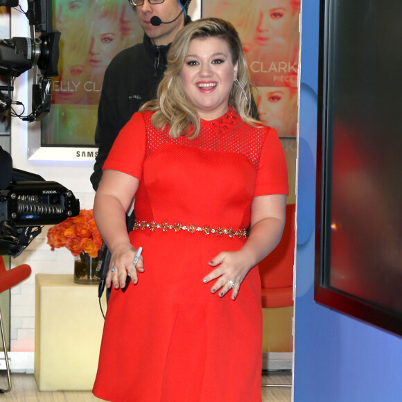 Kelly Clarkson, à New York, le 3 mars 2015.