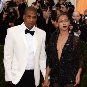 Beyonce Knowles et son mari Jay-Z - Soirée du Met Ball / Costume Institute Gala 2014: "Charles James: Beyond Fashion" à New York, le 5 mai 2014.