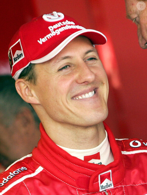 Michael Schumacher au Grand Prix d'Australie à l'Albert Park de Melbourne, le 4 mars 2005