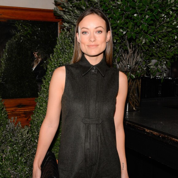 Olivia Wilde assiste au déjeuner de coup d'envoi du programme "Through Her Lens: The Tribeca Chanel Women's Filmmaker Program" au restaurant Locanda Verde. New York, le 26 octobre 2015.