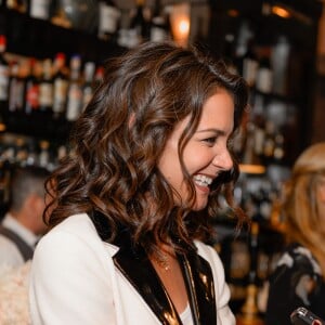 Katie Holmes assiste au déjeuner de coup d'envoi du programme "Through Her Lens: The Tribeca Chanel Women's Filmmaker Program" au restaurant Locanda Verde. New York, le 26 octobre 2015.