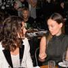 Katie Holmes et Olivia Wilde assistent au déjeuner de coup d'envoi du programme "Through Her Lens: The Tribeca Chanel Women's Filmmaker Program" au restaurant Locanda Verde. New York, le 26 octobre 2015.