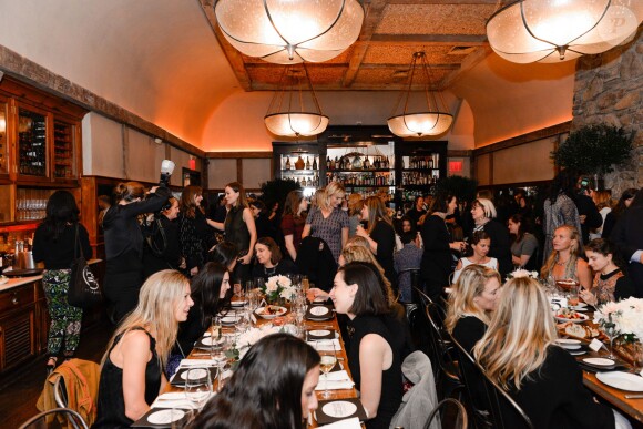 Déjeuner de coup d'envoi du programme "Through Her Lens: The Tribeca Chanel Women's Filmmaker Program" au restaurant Locanda Verde. New York, le 26 octobre 2015.