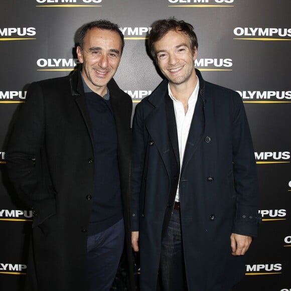 Elie Semoun et Jonathan Lambert - Inauguration du Perspective Playground by Olympus au palais de Tokyo à Paris, le 27 octobre 2015. © Marc Ausset-Lacroix/Bestimage