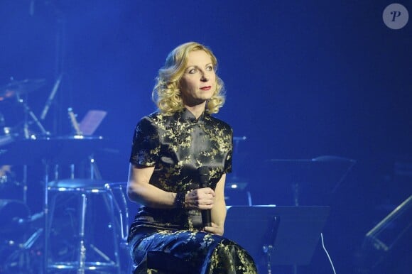 Natalie Dessay - 3e Nuit de la Déprime aux Folies Bergère à Paris le 9 février 2015. 