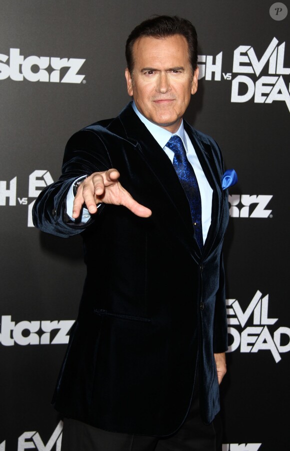 Bruce Campbell à la première de ‘STARZ Ash vs Evil Dead' à Hollywood, le 28 octobre 2015