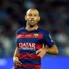 Javier Mascherano lors de la Super Coupe d'Europe entre le FC Barcelone et le FC Séville à la Boris Paichadze Dinamo Arena de Tbilisi, le 11 août 2015